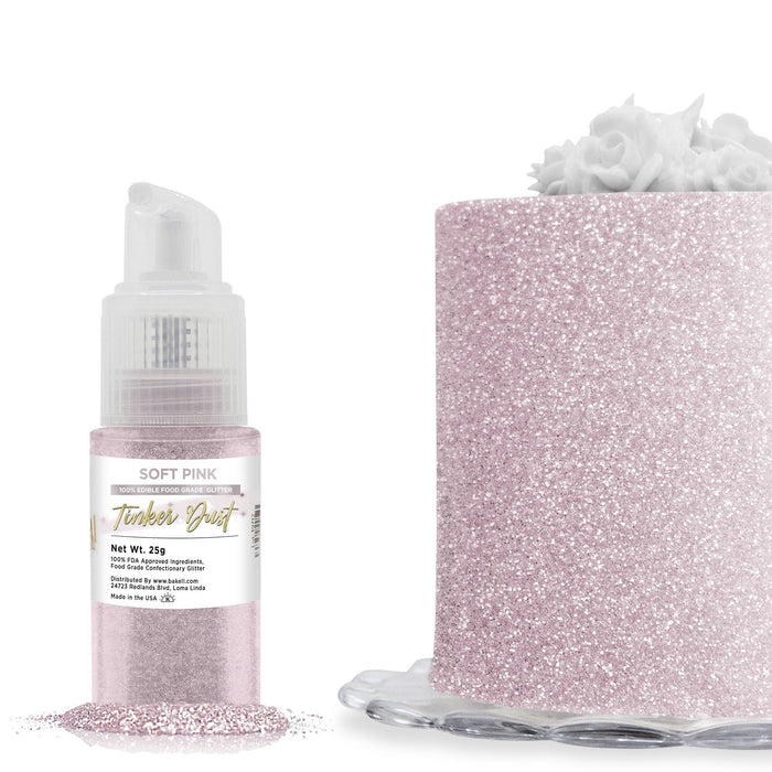 Soft Pink Tinker Dust Spray Pump by the Case | Private Label-Brew Glitter®