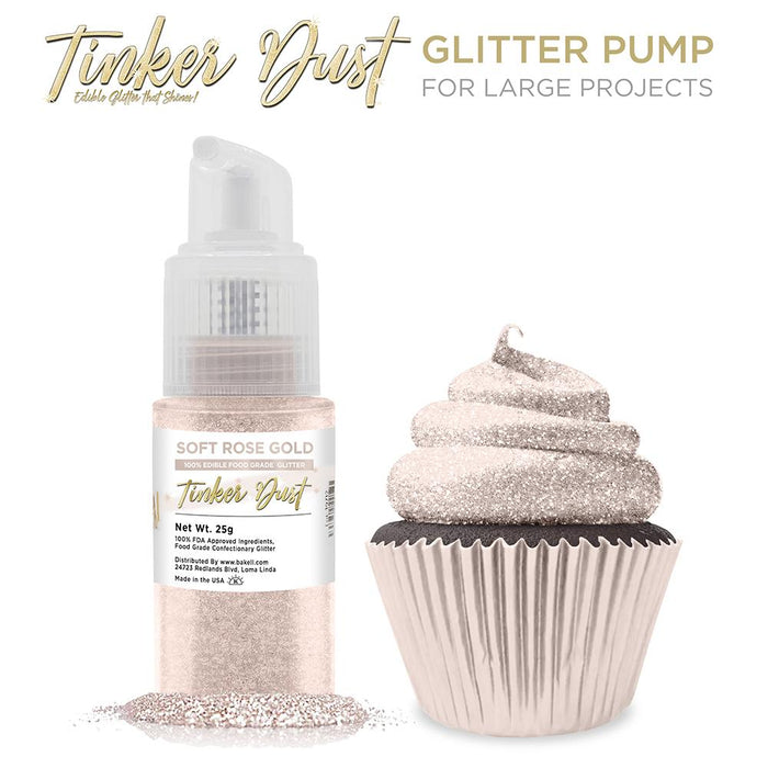 Soft Rose Gold Tinker Dust Spray Pump by the Case-Brew Glitter®