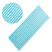 Solid Blue with White Polka Dots Stirring Straws | Bulk Sizes-Brew Glitter®