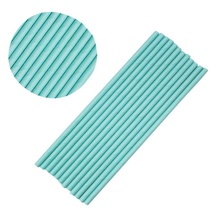 Solid Light Blue Stirring Straws-Brew Glitter®