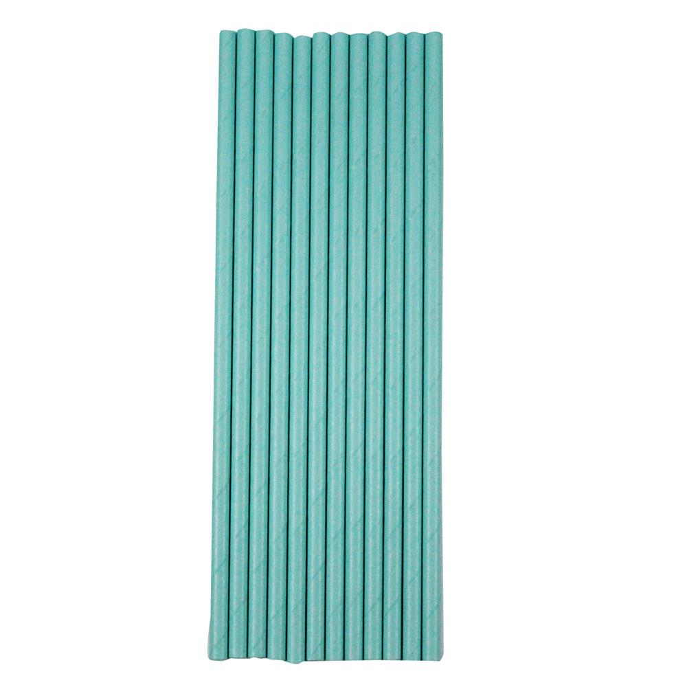 Solid Light Blue Stirring Straws-Brew Glitter®