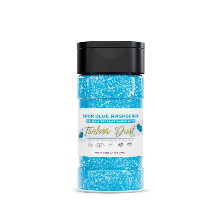 Sour Blue Raspberry Flavored Tinker Dust | Bulk-Brew Glitter®