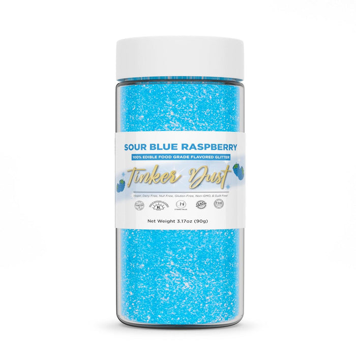 Sour Blue Raspberry Flavored Tinker Dust | Bulk-Brew Glitter®