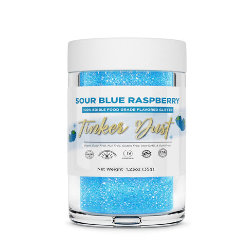 Sour Blue Raspberry Flavored Tinker Dust | Bulk-Brew Glitter®