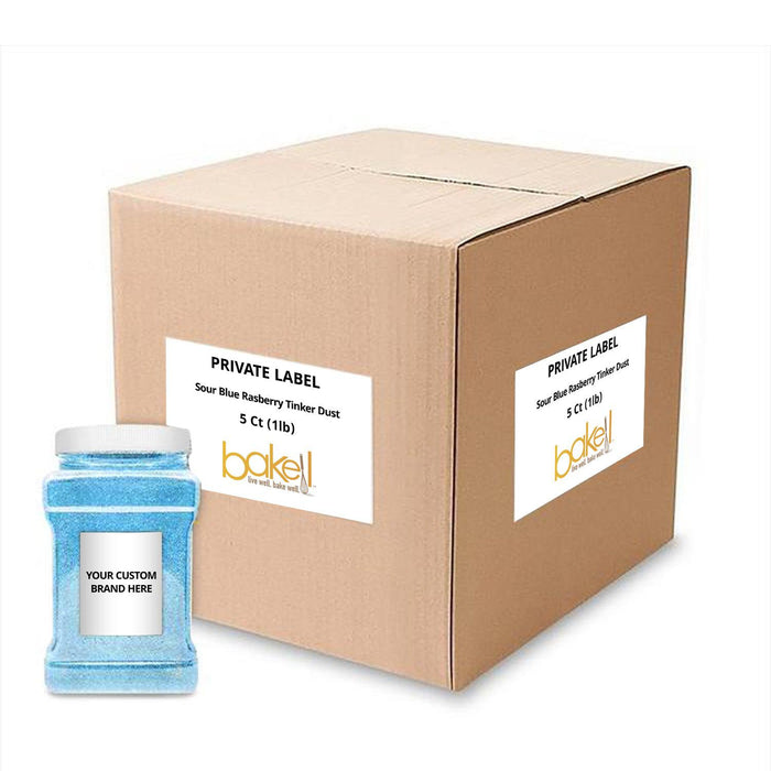 Sour Blue Raspberry Flavored Tinker Dust | Private Label-Brew Glitter®