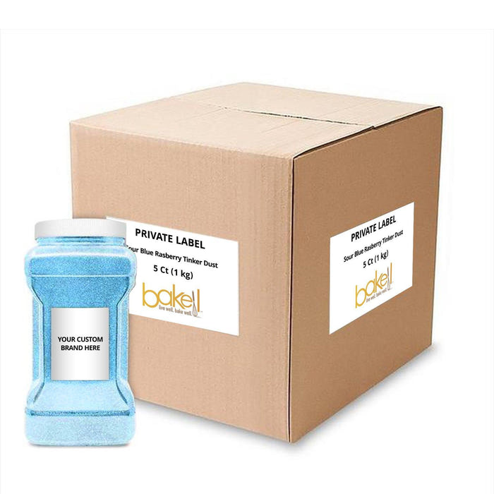 Sour Blue Raspberry Flavored Tinker Dust | Private Label-Brew Glitter®