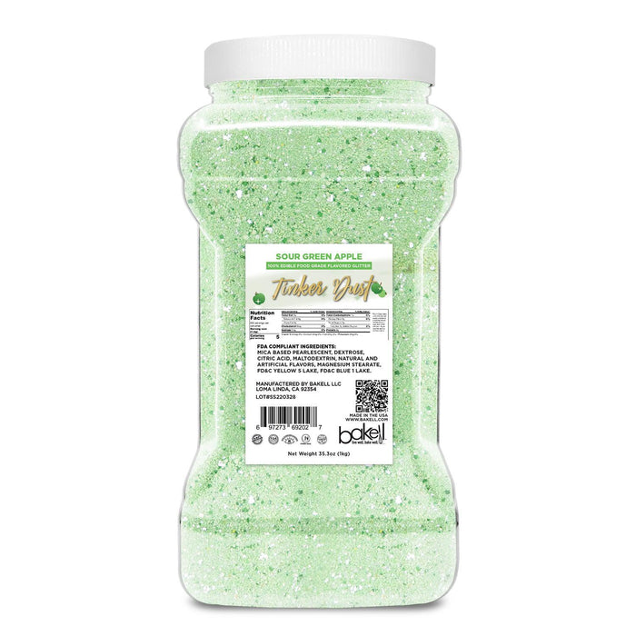 Sour Green Apple Flavored Tinker Dust | Bulk-Brew Glitter®