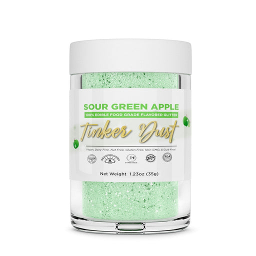 Sour Green Apple Flavored Tinker Dust | Bulk-Brew Glitter®