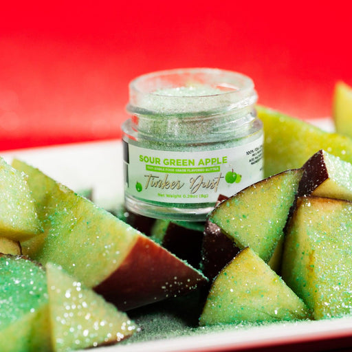 Sour Green Apple Flavored Tinker Dust | Food Grade Glitter-Brew Glitter®