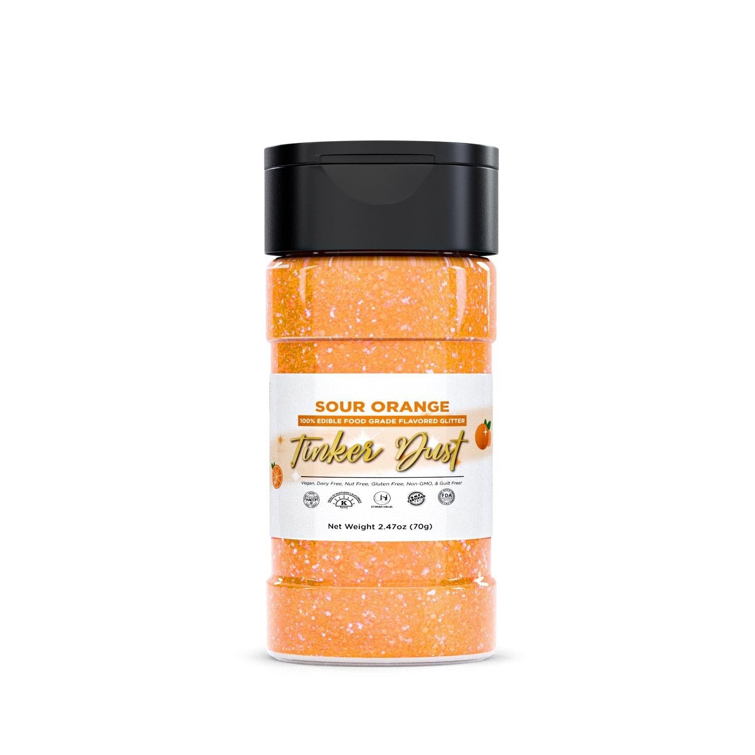 Sour Orange Flavored Tinker Dust | Food Grade Glitter-Brew Glitter®