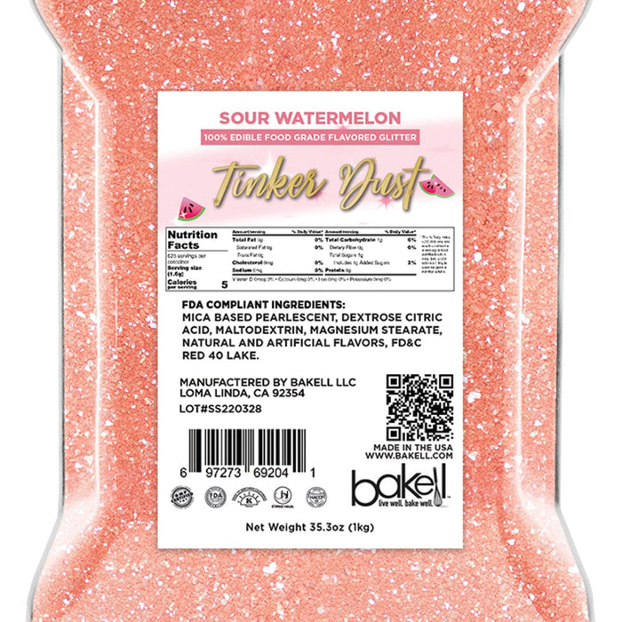 Sour Watermelon Flavored Tinker Dust | Bulk-Brew Glitter®