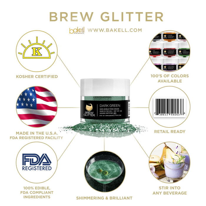 St. Patty's Day Pot O' Gold Collection Brew Glitter Combo Pack A (4 PC SET)-Brew Glitter®