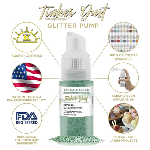 St. Patty's Day Pot O' Gold Collection Tinker Dust Pump Combo Pack B (4 PC SET)-Brew Glitter®