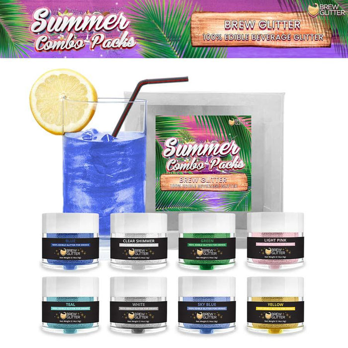 Summer Brew Glitter Combo Pack Collection A (8 PC SET)-Brew Glitter®