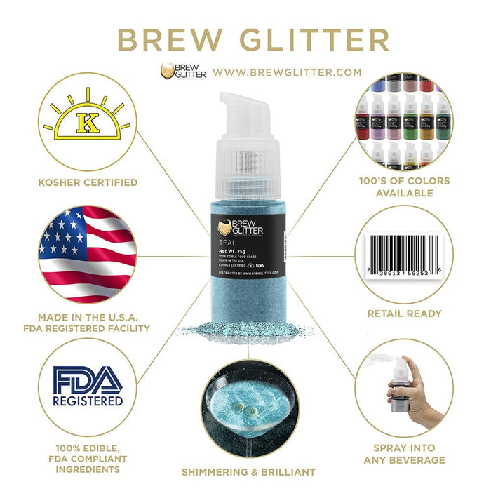 Summer Brew Glitter Spray Pump Combo Pack Collection A (4 PC Set)-Brew Glitter®