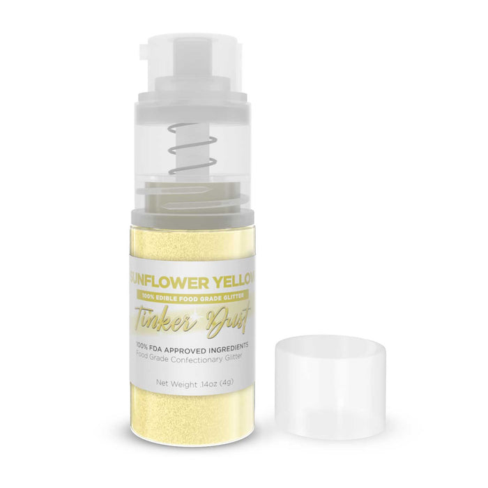 Sunflower Yellow Tinker Dust® 4g Spray Pump | Wholesale Glitter-Brew Glitter®