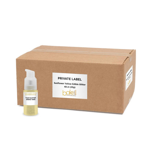 Sunflower Yellow Tinker Dust Spray Pump by the Case | Private Label-Brew Glitter®