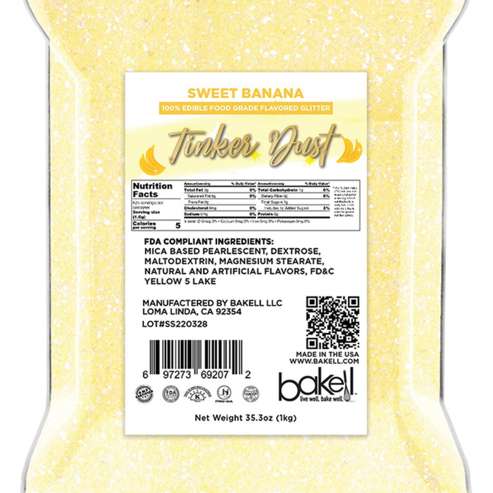 Sweet Banana Flavored Tinker Dust | Bulk-Brew Glitter®