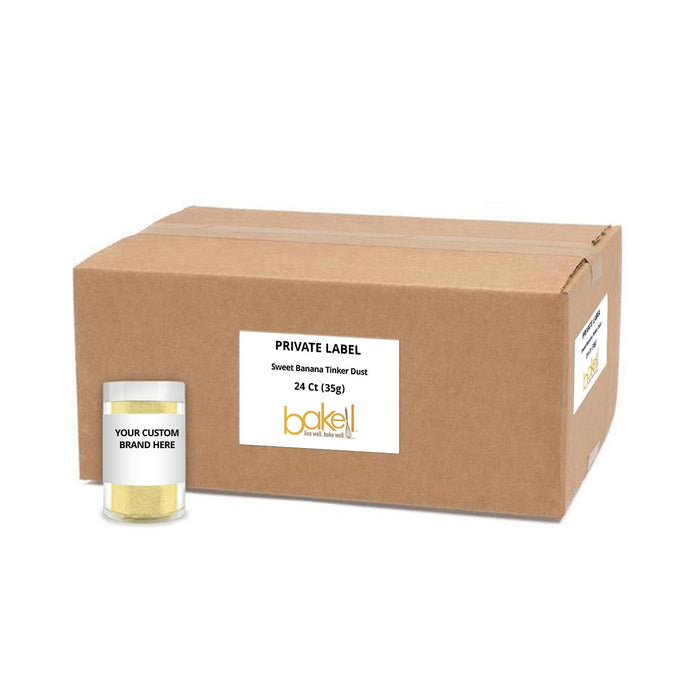 Sweet Banana Flavored Tinker Dust | Private Label-Brew Glitter®