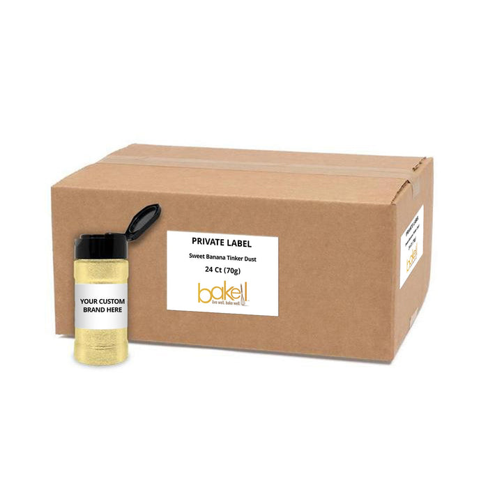 Sweet Banana Flavored Tinker Dust | Private Label-Brew Glitter®