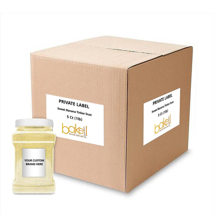 Sweet Banana Flavored Tinker Dust | Private Label-Brew Glitter®