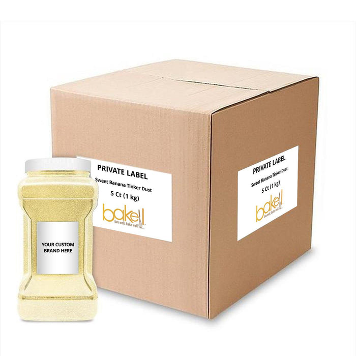 Sweet Banana Flavored Tinker Dust | Private Label-Brew Glitter®