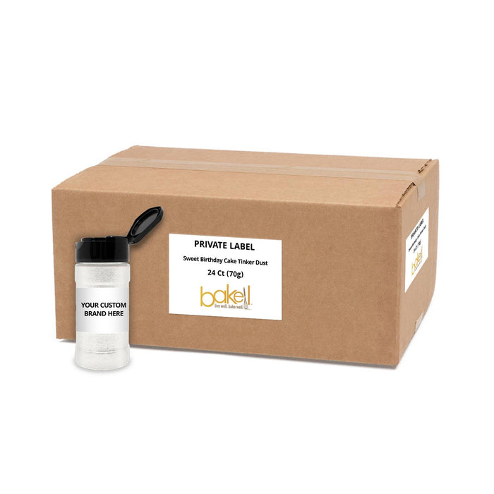 Sweet Birthday Cake Flavored Tinker Dust | Private Label-Brew Glitter®