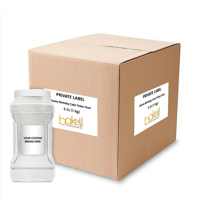 Sweet Birthday Cake Flavored Tinker Dust | Private Label-Brew Glitter®