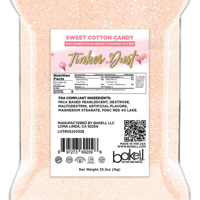 Sweet Cotton Candy Flavored Tinker Dust | Bulk-Brew Glitter®