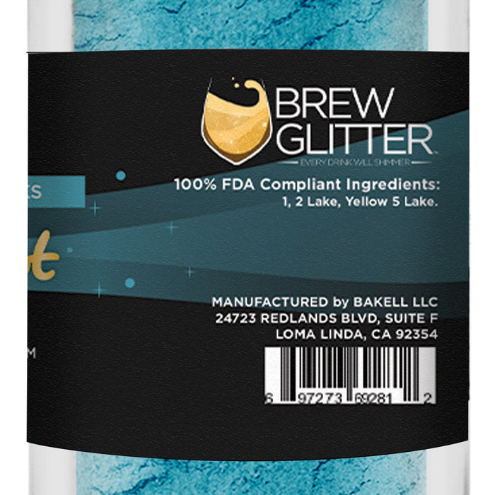 Teal Edible Brew Dust | Bulk Sizes-Brew Glitter®