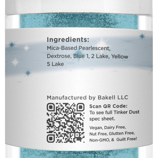 Teal Tinker Dust Food Grade Edible Glitter | Bulk Sizes-Brew Glitter®