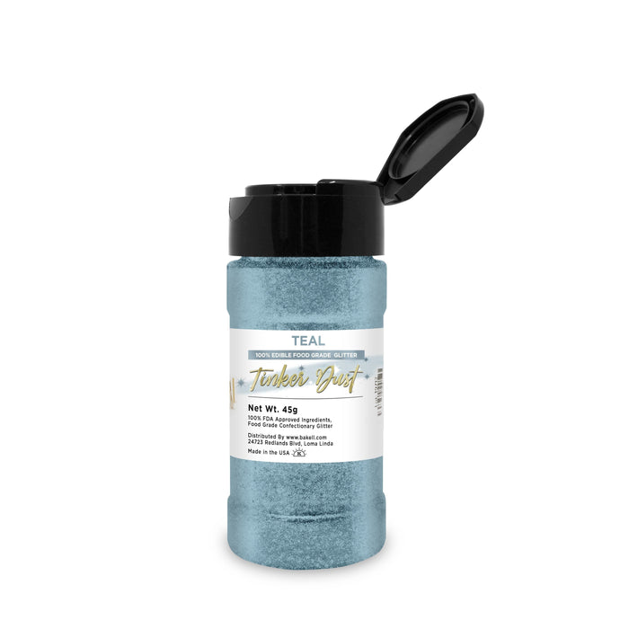 Teal Tinker Dust Food Grade Edible Glitter | Bulk Sizes-Brew Glitter®