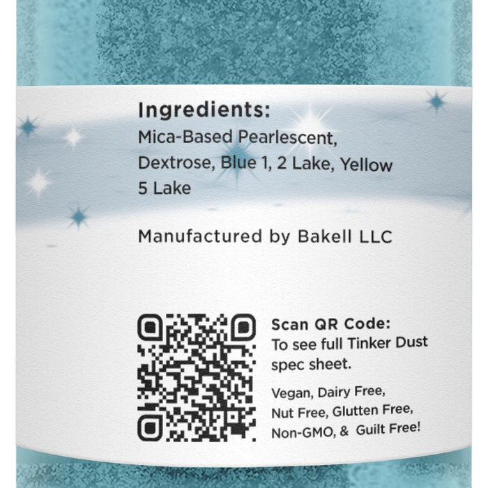 Teal Tinker Dust Food Grade Edible Glitter | Bulk Sizes-Brew Glitter®