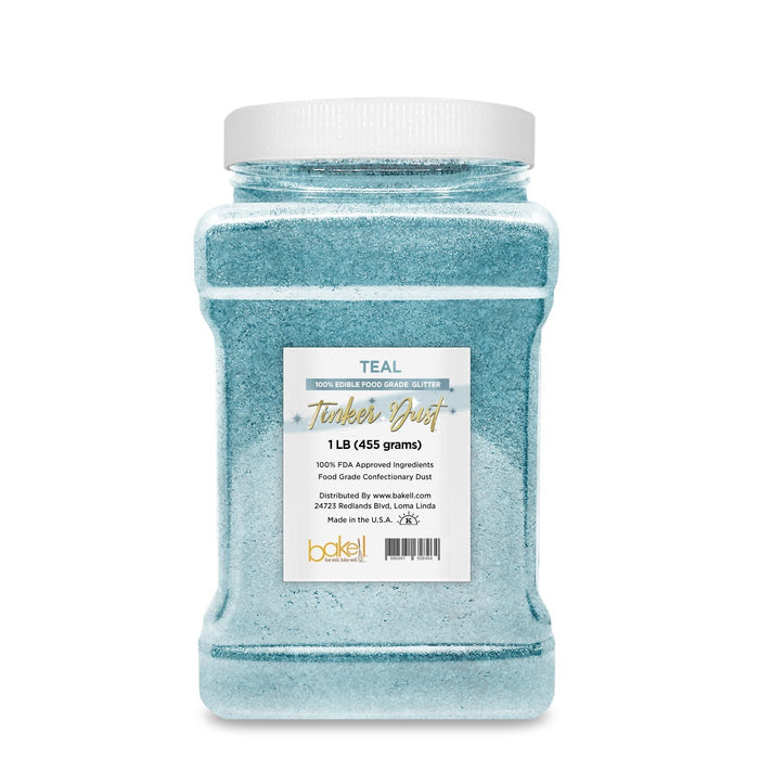 Teal Tinker Dust Food Grade Edible Glitter | Bulk Sizes-Brew Glitter®