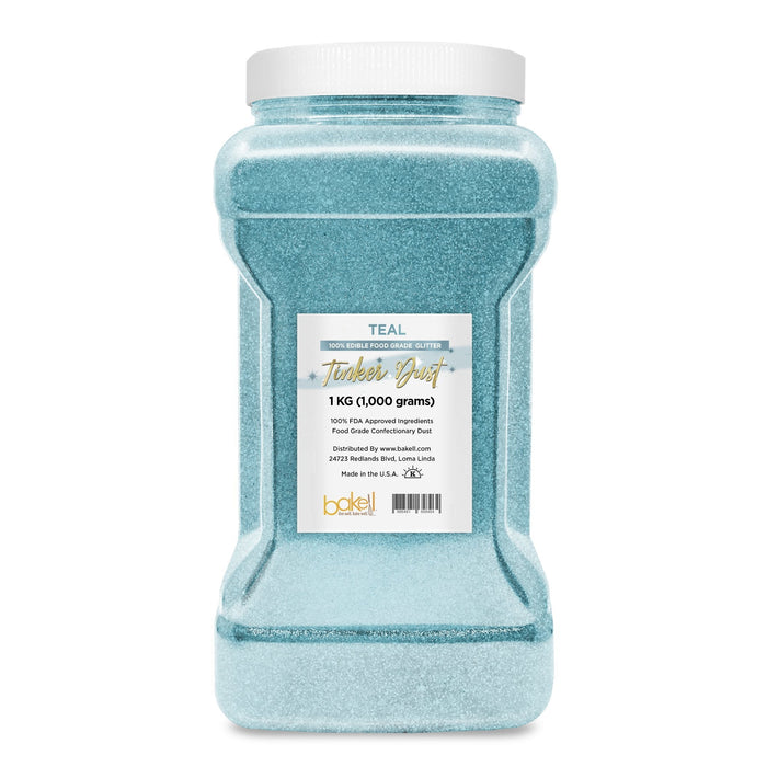 Teal Tinker Dust Food Grade Edible Glitter | Bulk Sizes-Brew Glitter®