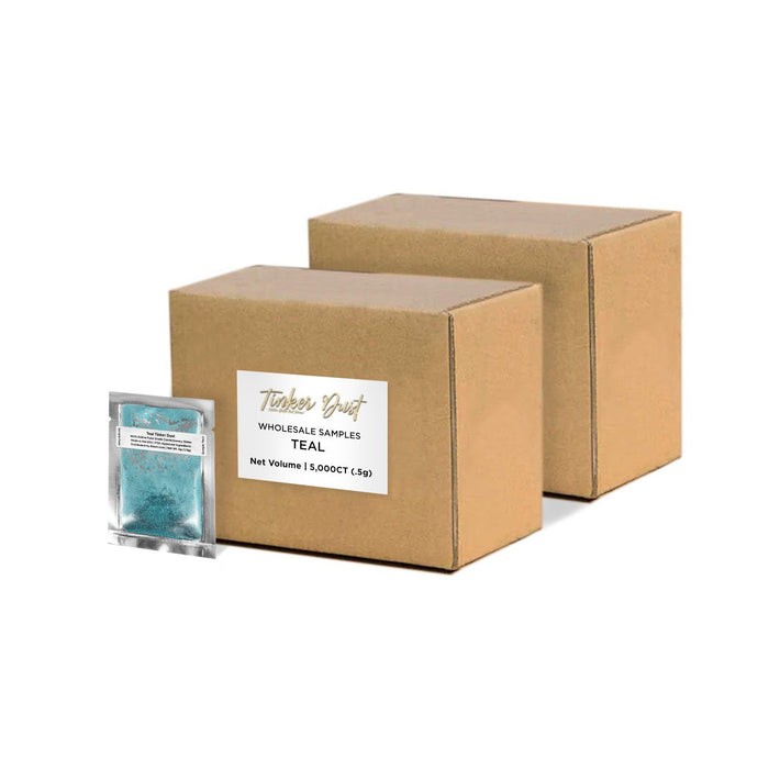 Teal Tinker Dust Sample Packs by the Case-Brew Glitter®