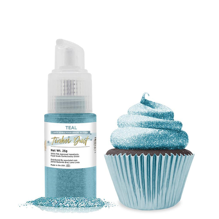 Teal Tinker Dust Spray Pump by the Case | Private Label-Brew Glitter®