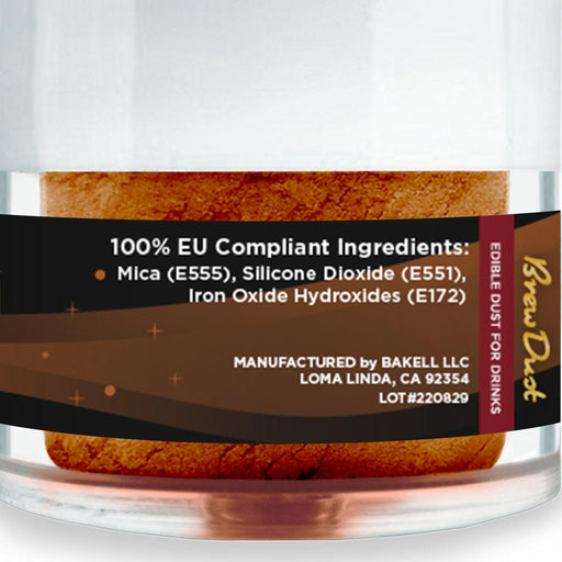 True Bronze Brew Dust by the Case | EU Compliant Wholesale-Brew Glitter®
