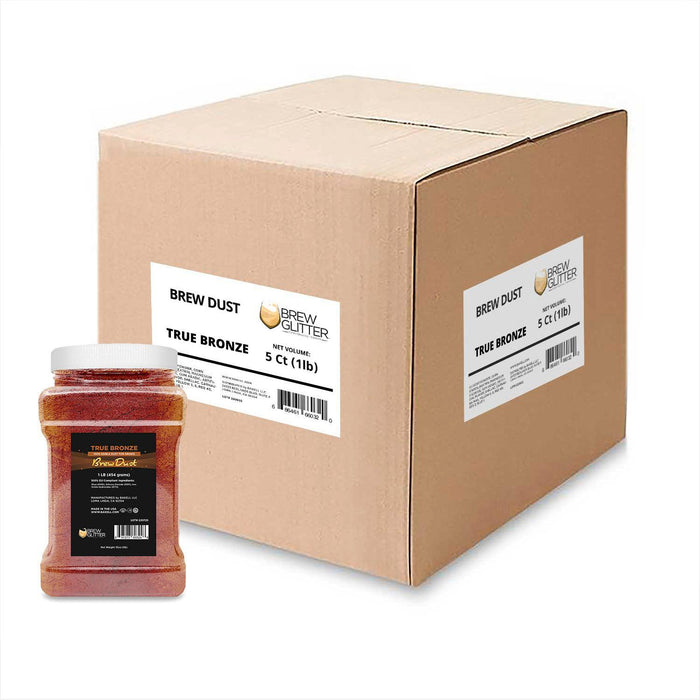 True Bronze Brew Dust by the Case | EU Compliant Wholesale-Brew Glitter®