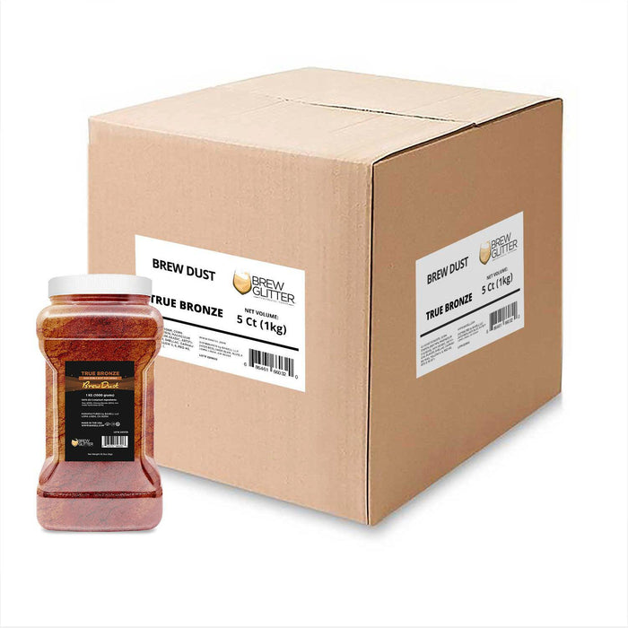 True Bronze Brew Dust by the Case | EU Compliant Wholesale-Brew Glitter®