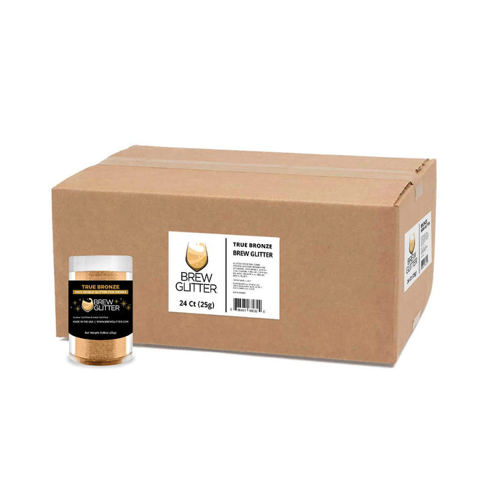 True Bronze Brew Glitter® by the Case | EU Compliant Wholesale-Brew Glitter®