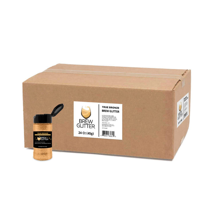 True Bronze Brew Glitter® by the Case | EU Compliant Wholesale-Brew Glitter®