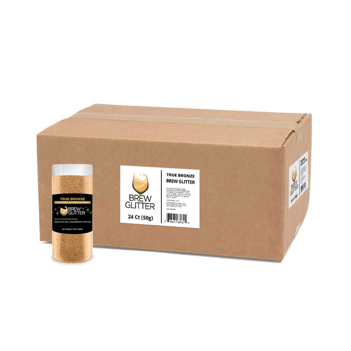 True Bronze Brew Glitter® by the Case | EU Compliant Wholesale-Brew Glitter®