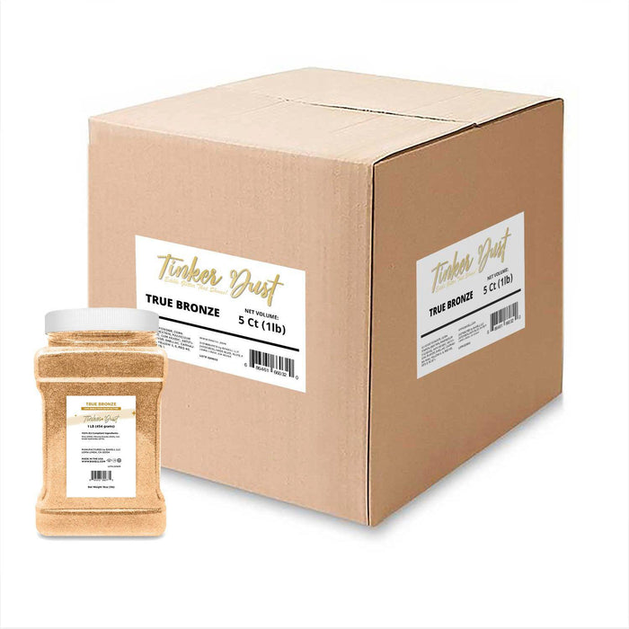 True Bronze Tinker Dust by the Case | EU Compliant Wholesale-Brew Glitter®