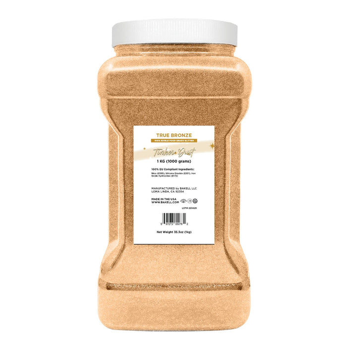 True Bronze Tinker Dust Edible Glitter | EU Compliant Bulk Sizes-Brew Glitter®