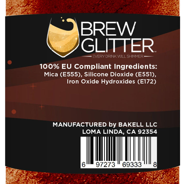 True Copper Brew Dust by the Case | EU Compliant Wholesale-Brew Glitter®