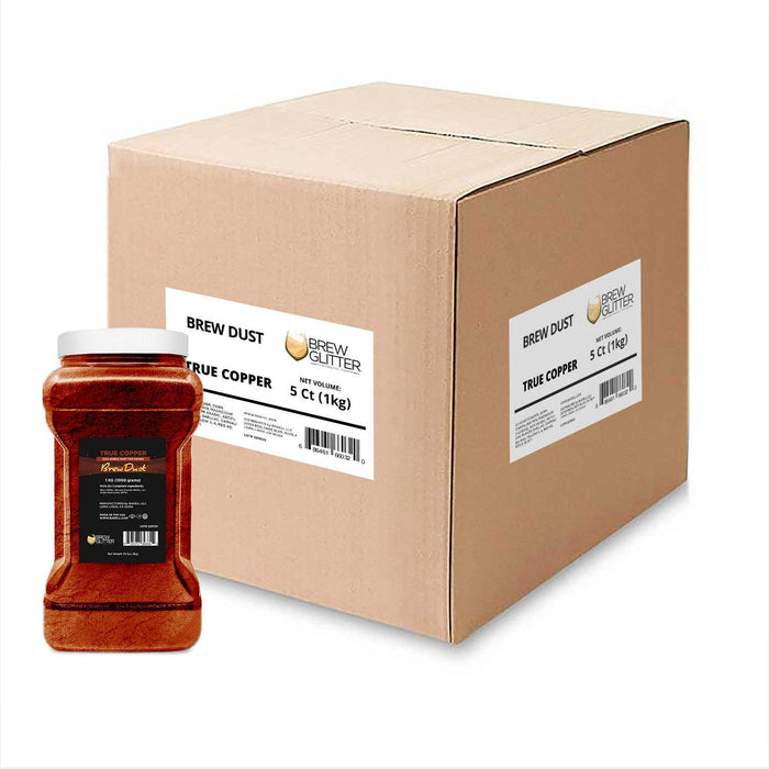 True Copper Brew Dust by the Case | EU Compliant Wholesale-Brew Glitter®
