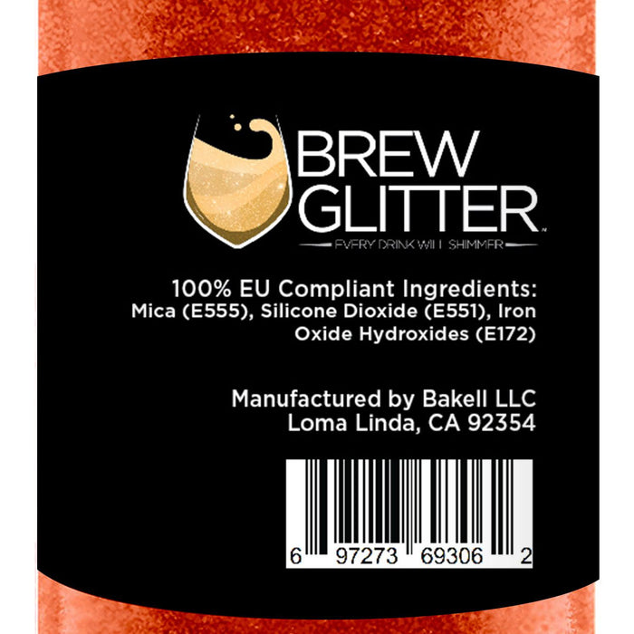 True Copper Brew Glitter® by the Case | EU Compliant Wholesale-Brew Glitter®