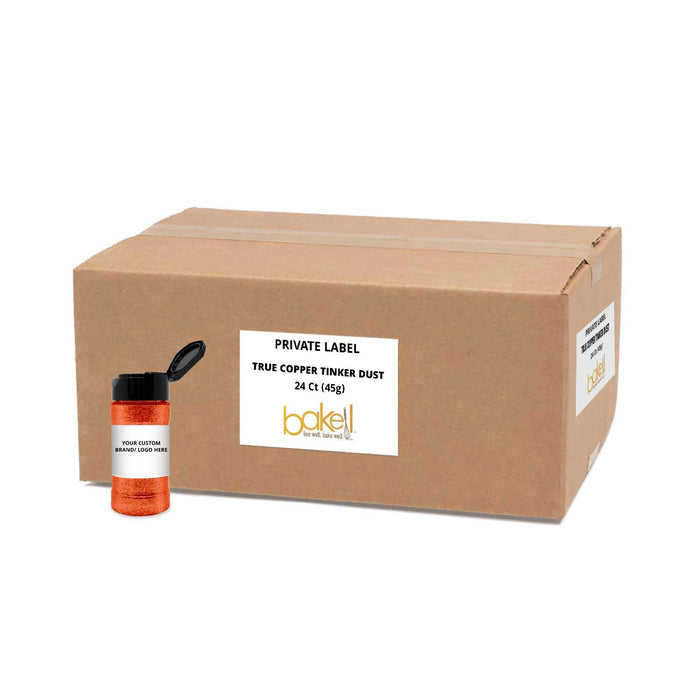 True Copper Tinker Dust by the Case | EU Compliant Private Label-Brew Glitter®