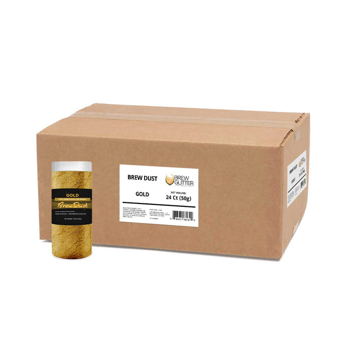 True Gold Brew Dust by the Case | EU Compliant Wholesale-Brew Glitter®